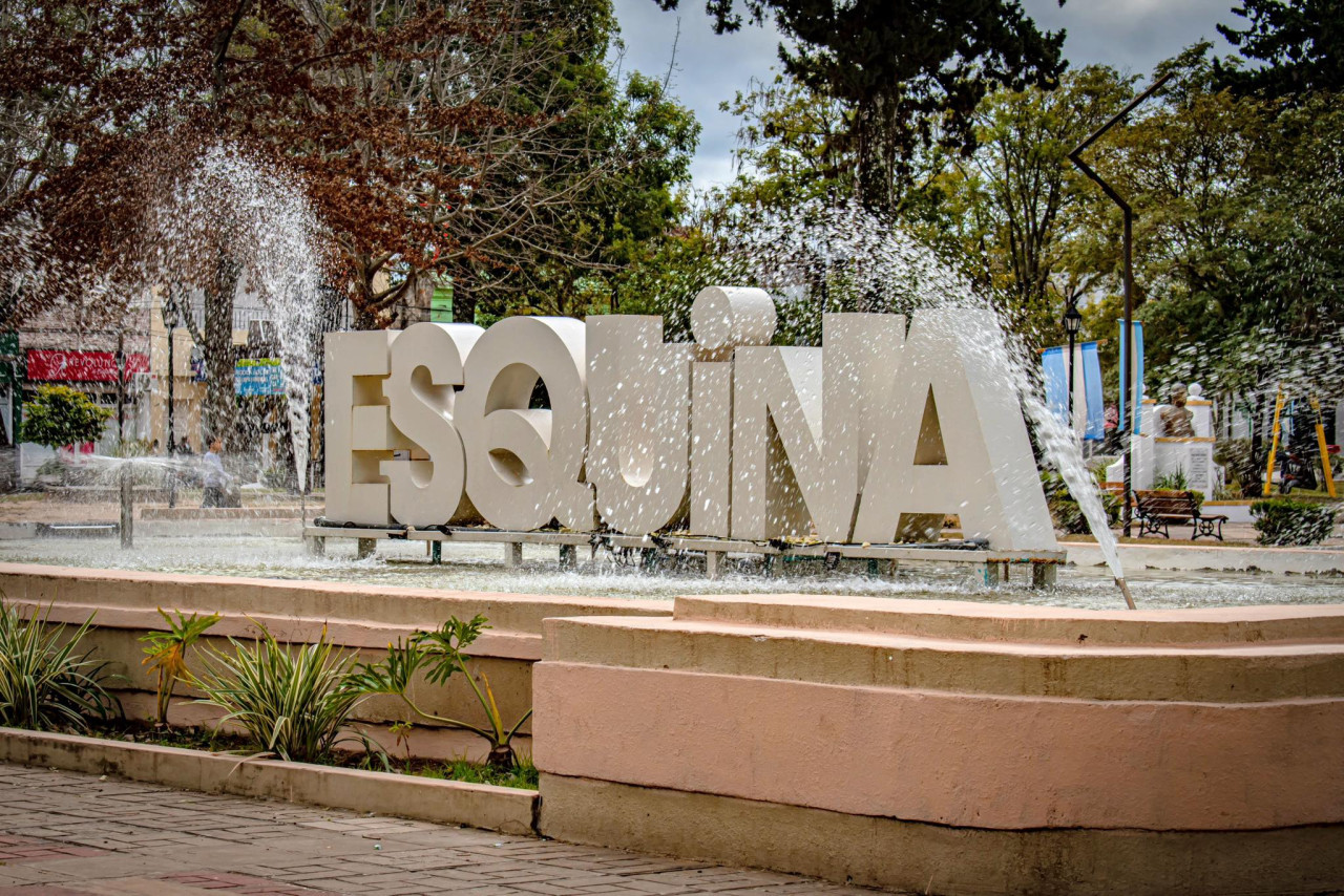 Esquina, en Corrientes. Foto: Facebook / Municipalidad de la Ciudad de Esquina.