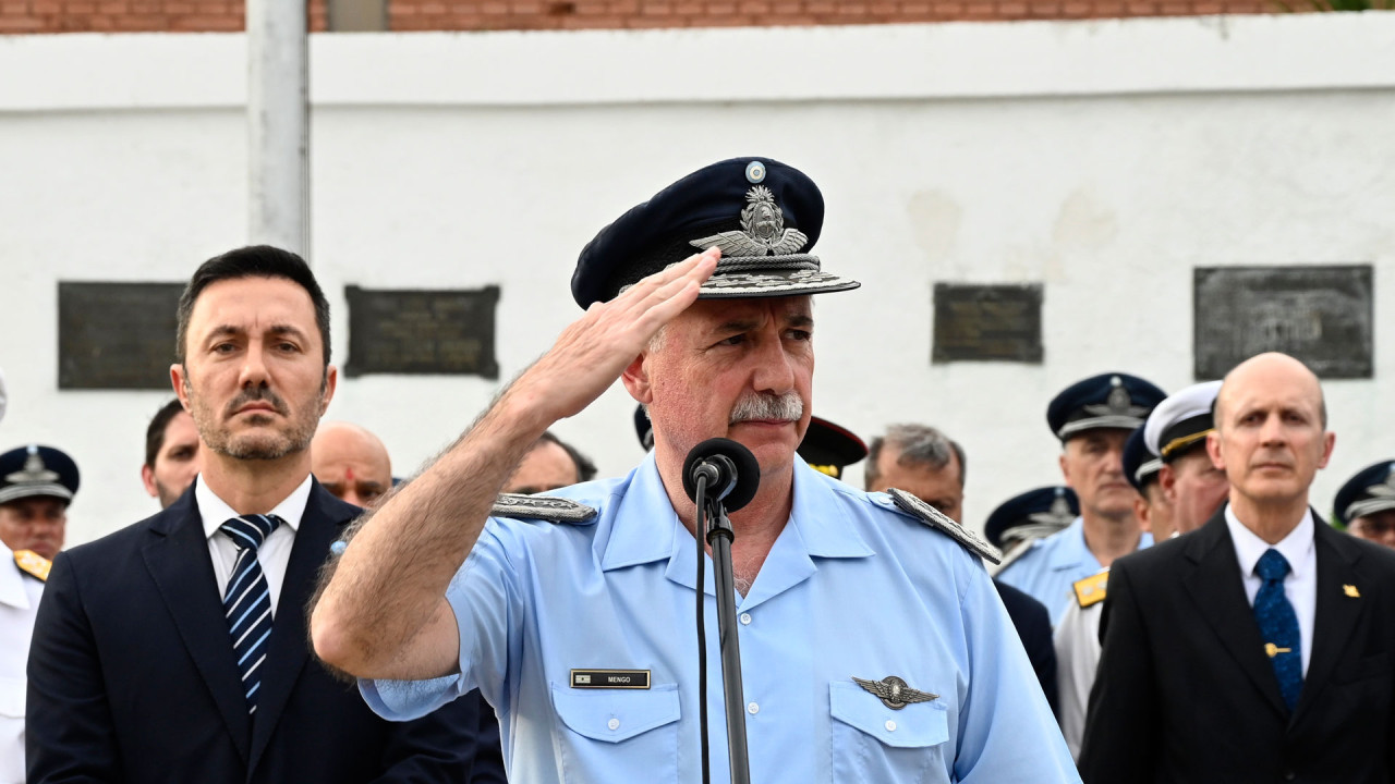 Fernando Mengo, exjefe de la Fuerza Aérea. Foto: Argentina.gob.ar