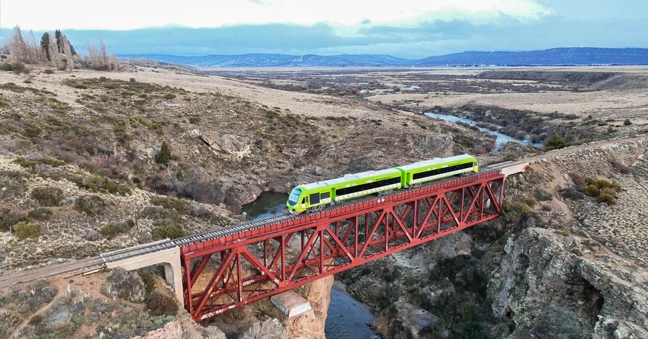 El Tren Patagónico. Foto: NA.