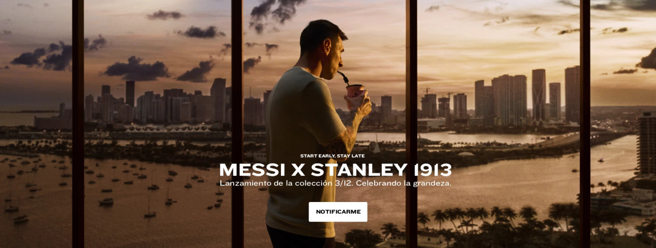 Messi X Stanley 1913. Foto Stanley