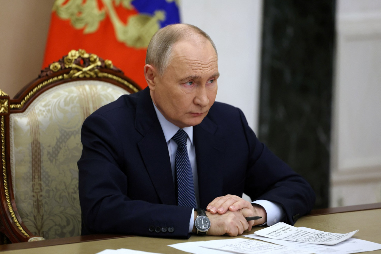 Vladimir Putin, presidente de Rusia. Foto: Reuters