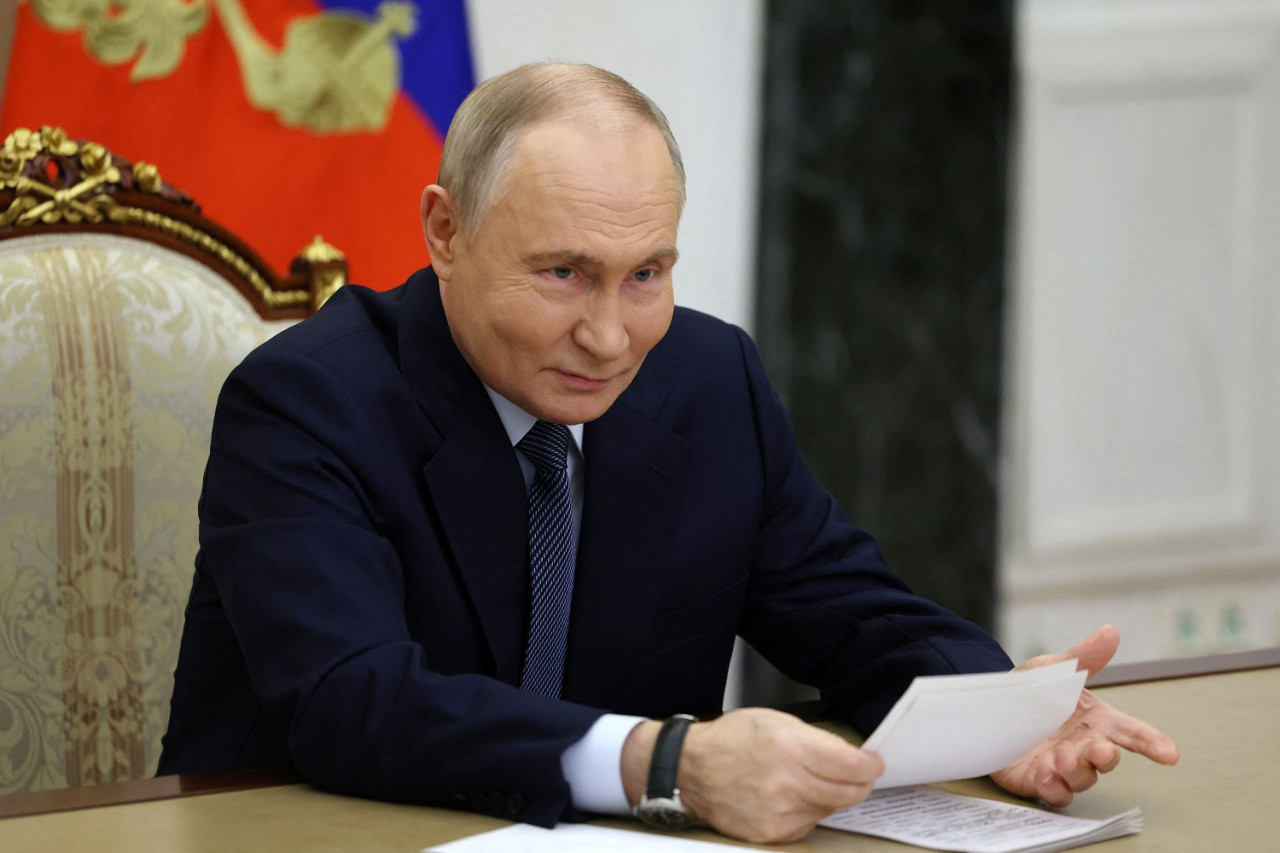 Vladimir Putin, presidente de Rusia. Foto: Reuters