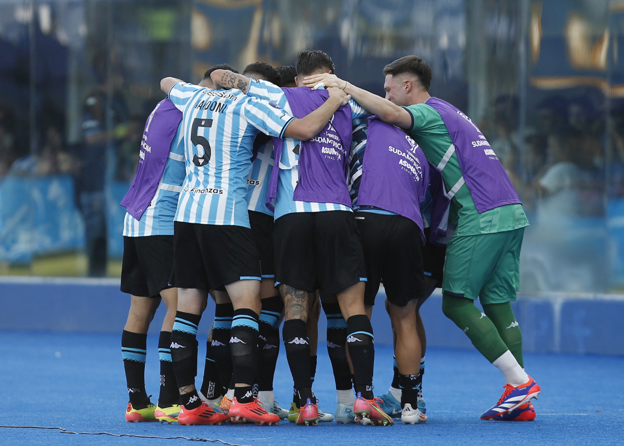 Racing vs Cruzeiro; final Copa Sudamericana. Foto: Reuters