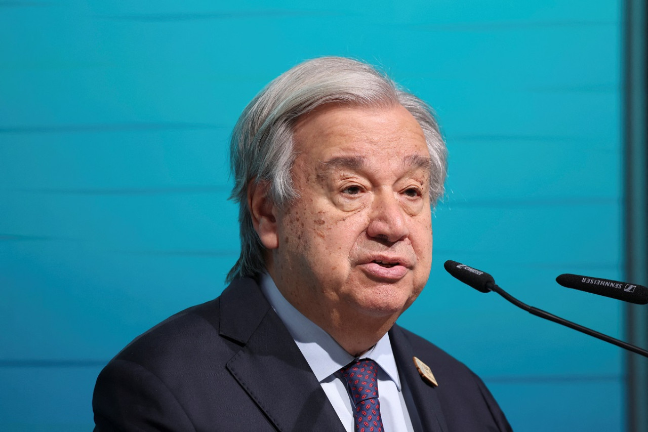 António Guterres, secretario general de Naciones Unidas. Foto: Reuters.