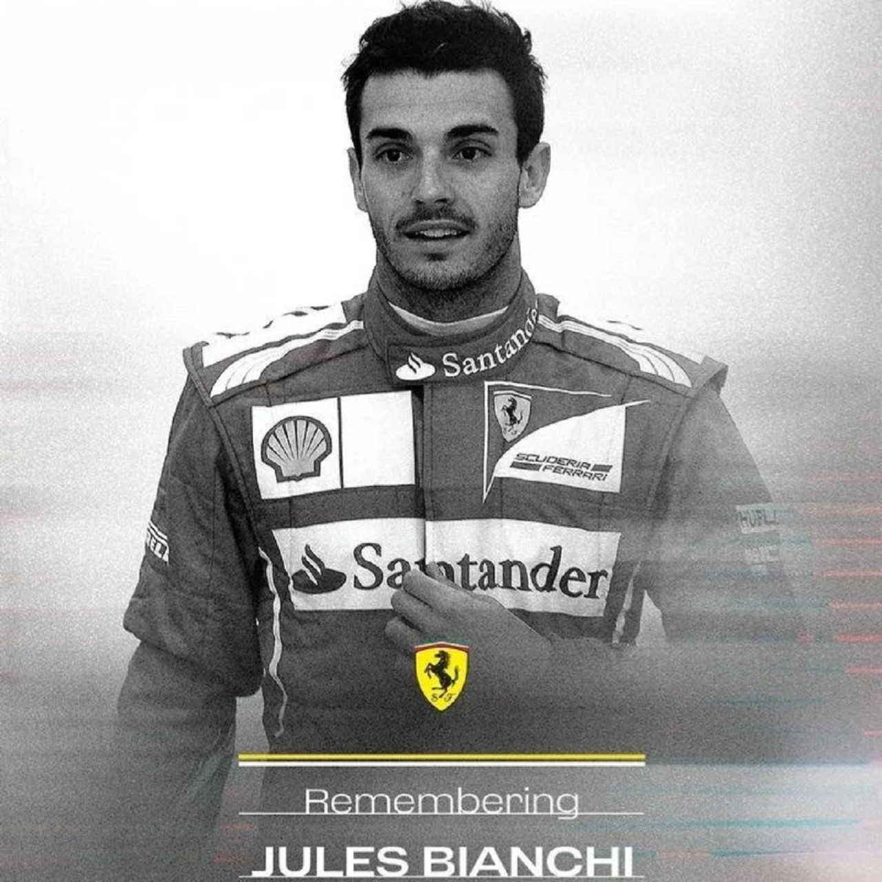 Jules Bianchi. Foto: Instagram @scuderiaferrari