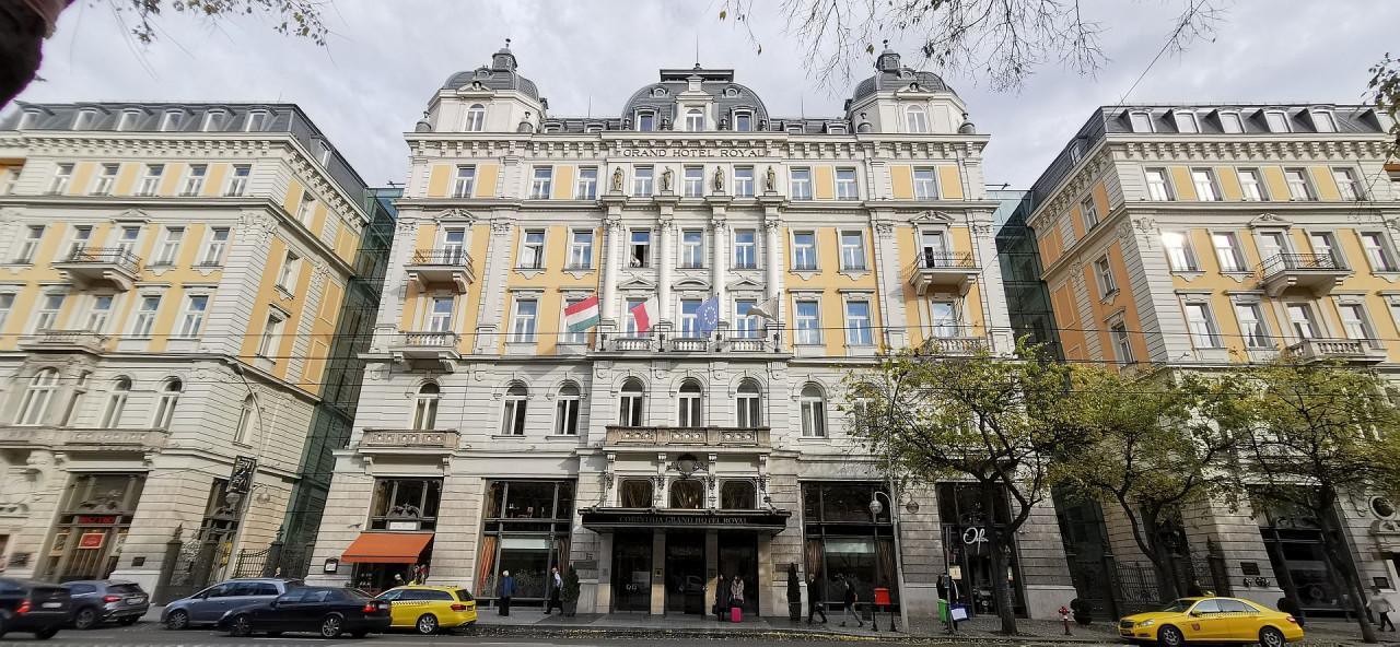 EL Gran Hotel Budapest es real y está en Hungría. Foto: Pato Daniele