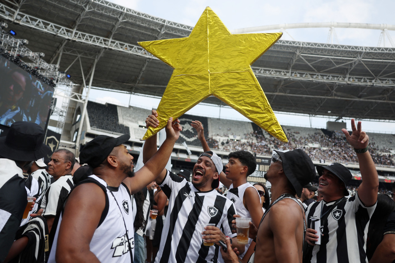 Atlético Mineiro vs Botafogo, final Copa Libertadores 2024. Foto: Reuters