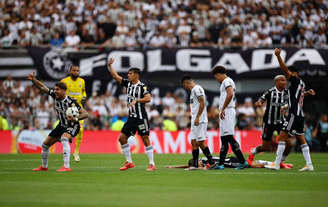 Atlético Mineiro vs Botafogo, final Copa Libertadores 2024. Foto: Reuters