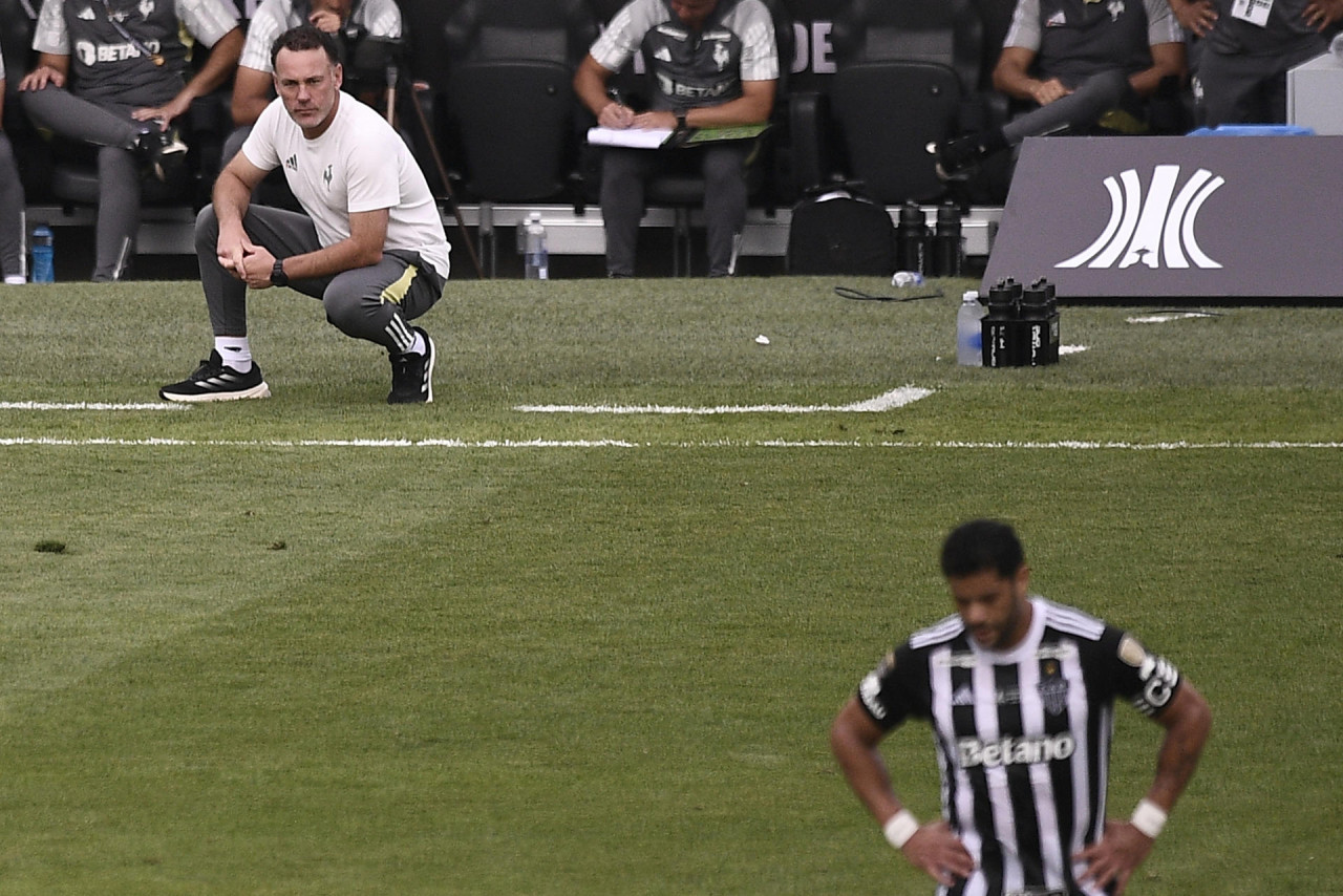 Gabriel Milito; Atlético Mineiro vs Botafogo, final Copa Libertadores 2024. Foto: EFE