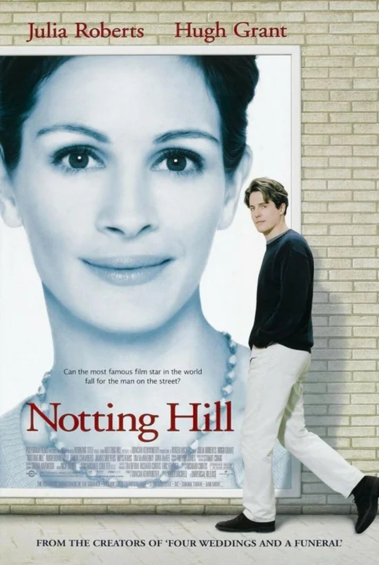 Notting Hill, comedia romántica por excelencia. Foto: NA.