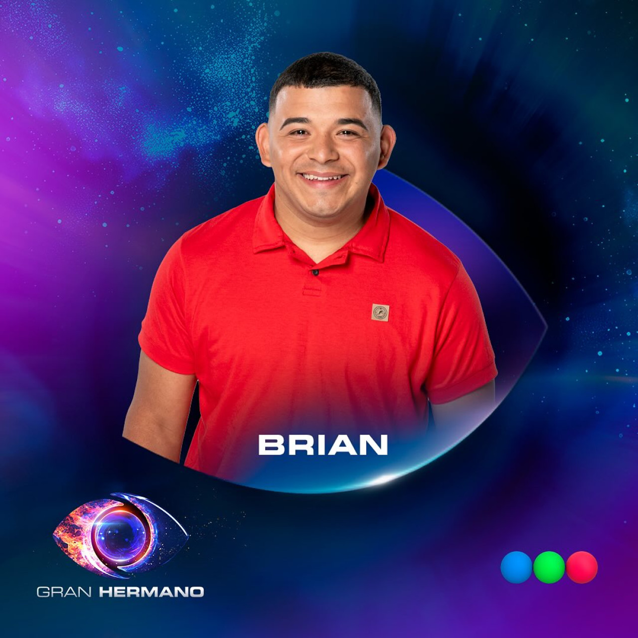 Brian - Participante de Gran Hermano 2025. Foto: Telefe.