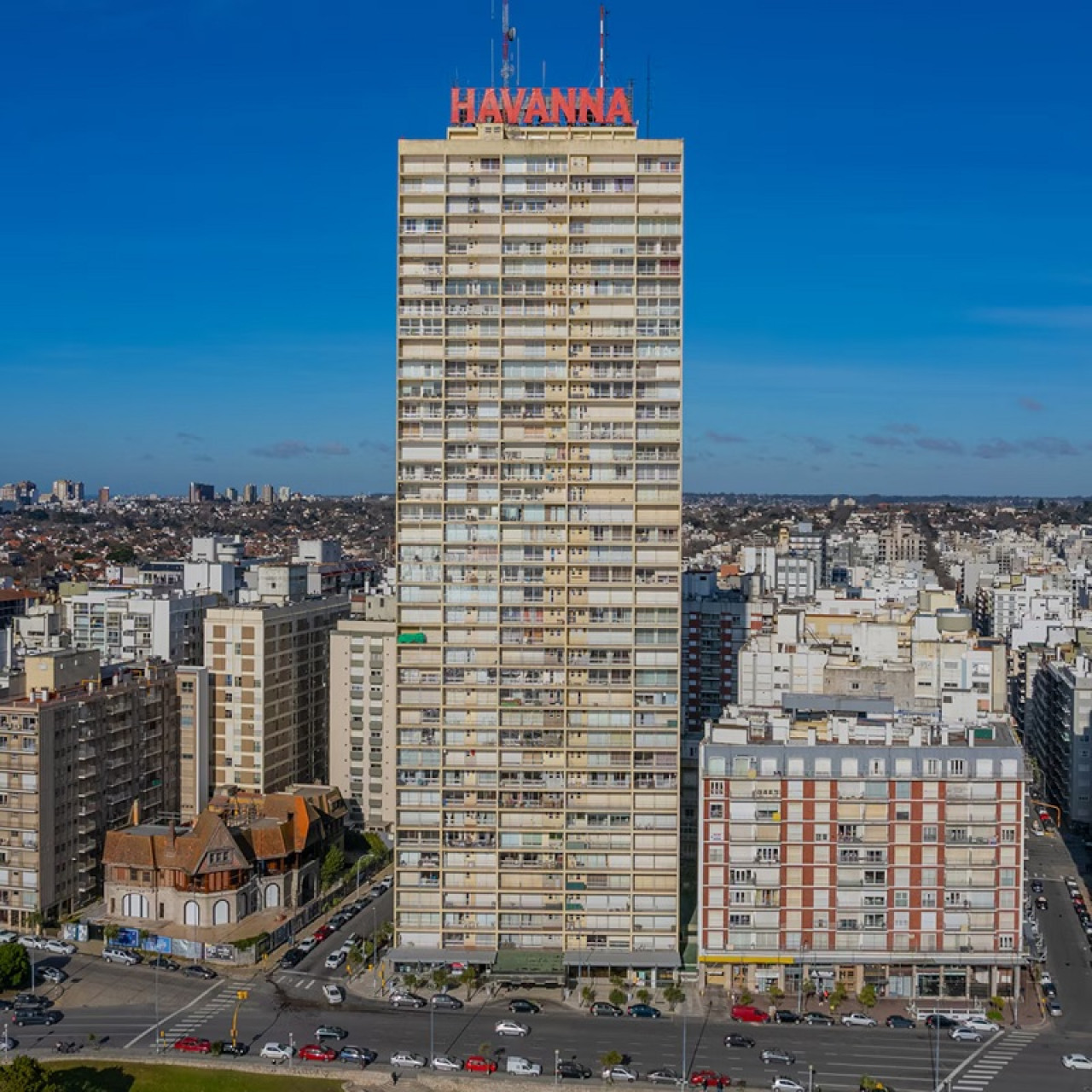 El edificio de Havanna en Mar del Plata. Foto: Gentileza Havanna.