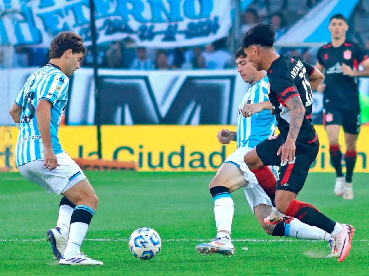 Liga Profesional de Fútbol, Racing vs. Estudiantes. Foto: NA.