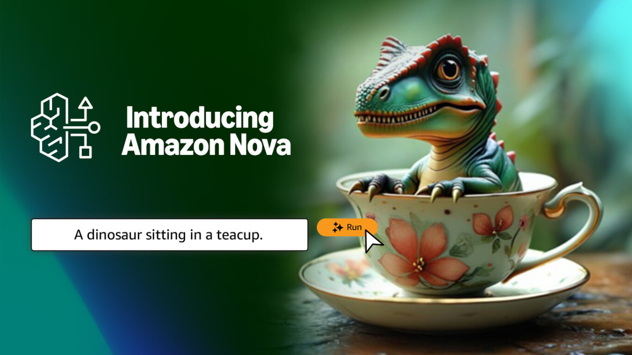 Amazon Nova, inteligencia artificial. Foto: Amazon Web Services.