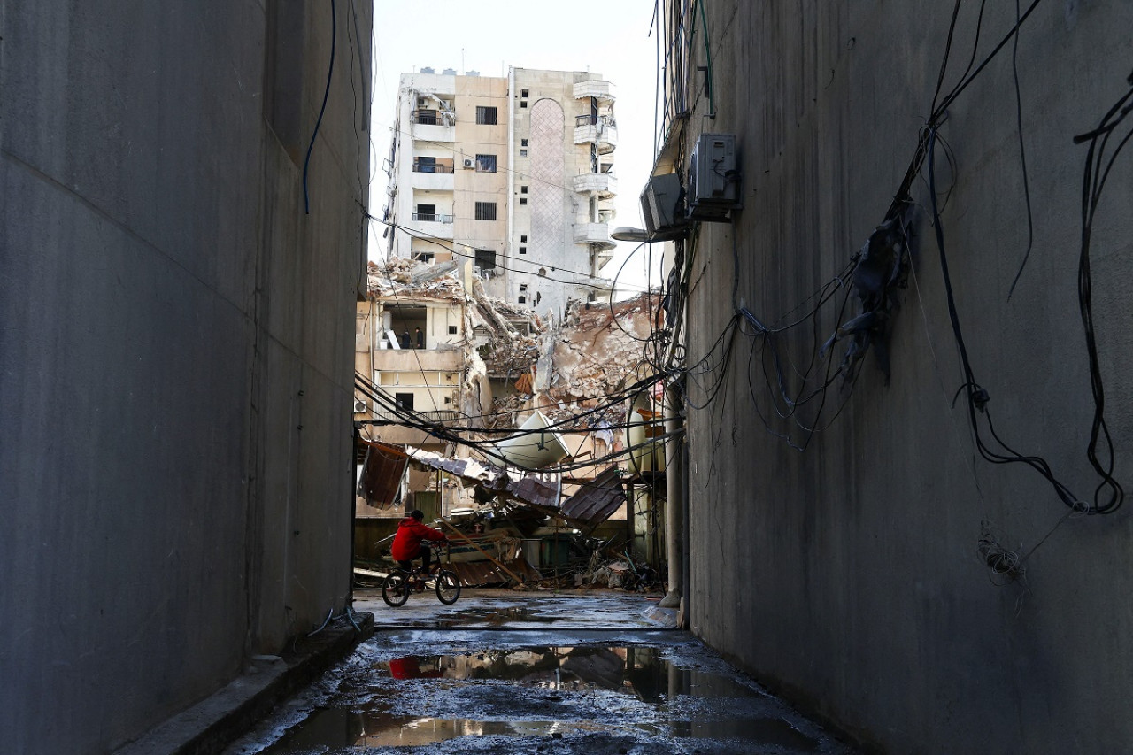 Destrucción en la Franja de Gaza. Foto: Reuters.