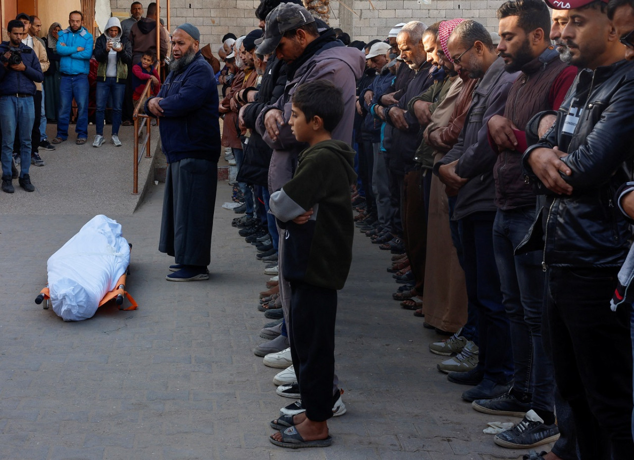 Víctimas de la Franja de Gaza. Foto: Reuters.