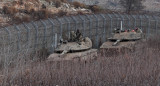 El Ejército de Israel en la frontera con Siria. Foto: EFE.