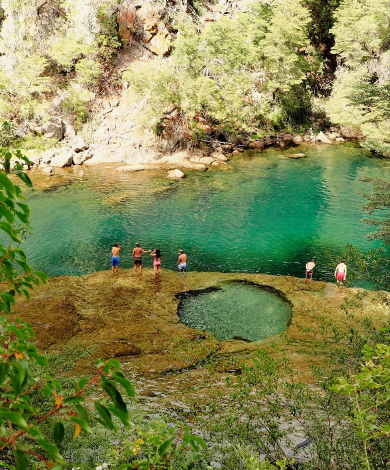 Río Manso. Foto Instagram @bariochetop