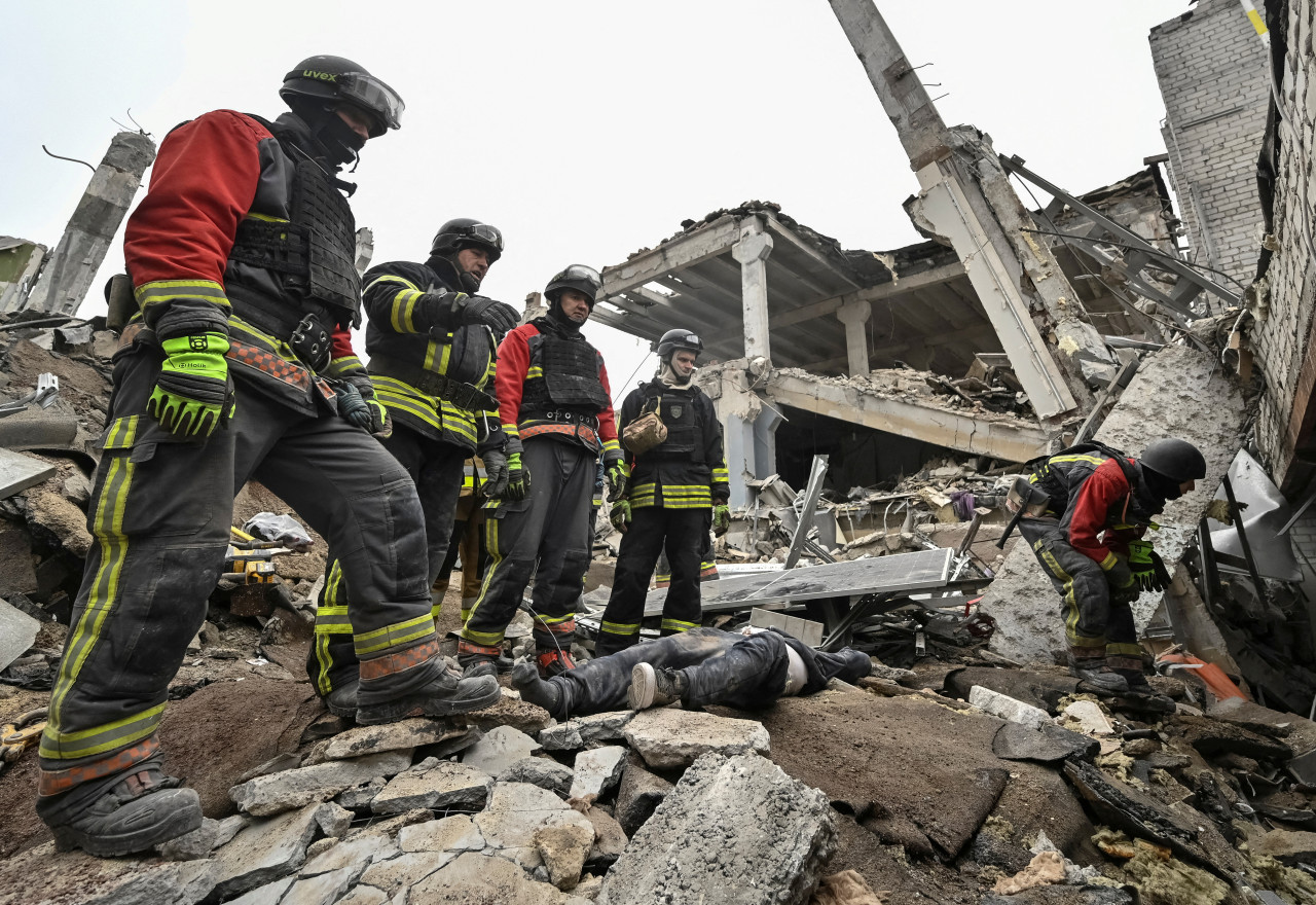 Los ataques rusos destrozan infraestructura ucraniana. Foto: Reuters.