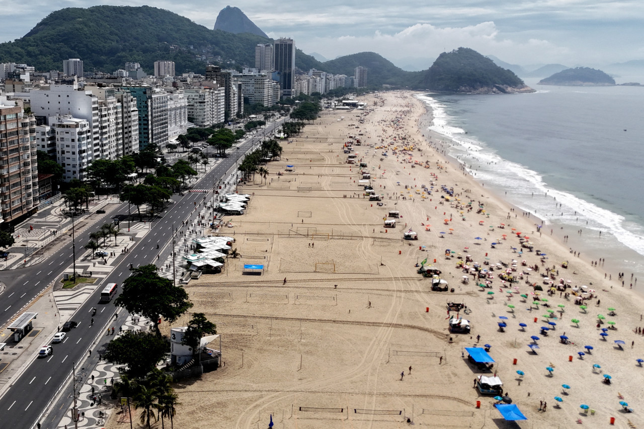 Playas de Río de Janeiro, Brasil. Foto: Reuters