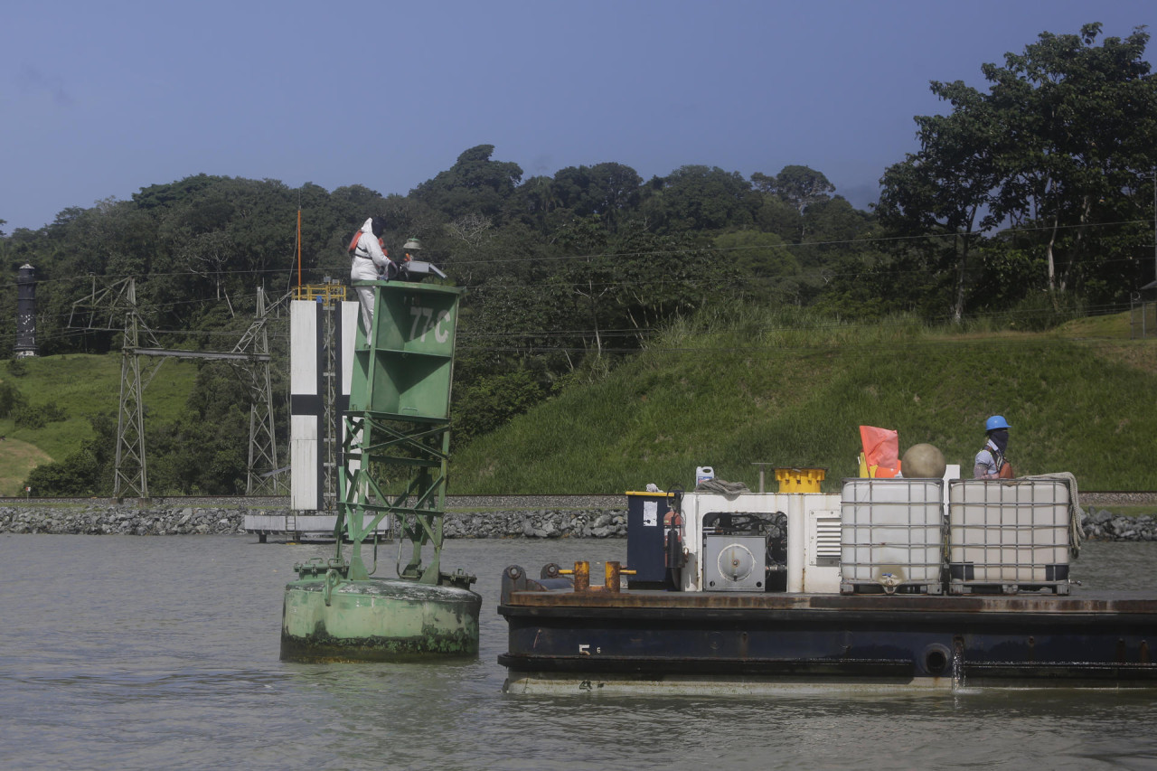 Canal de Panamá. Foto: EFE.