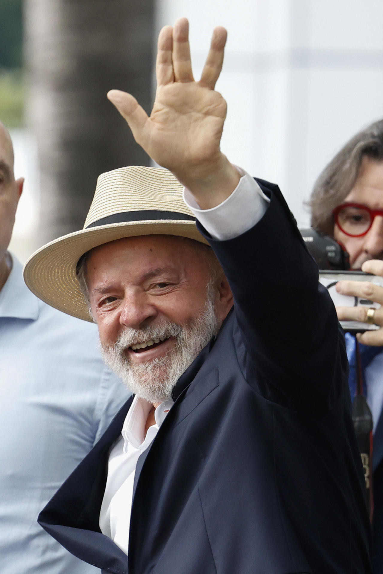 Lula fue dado de alta hospitalaria. Foto: EFE.