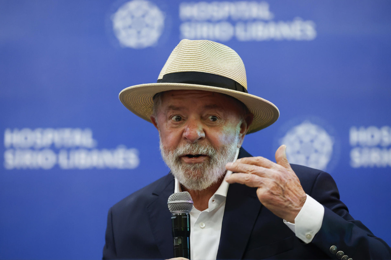 Lula fue dado de alta hospitalaria. Foto: EFE.