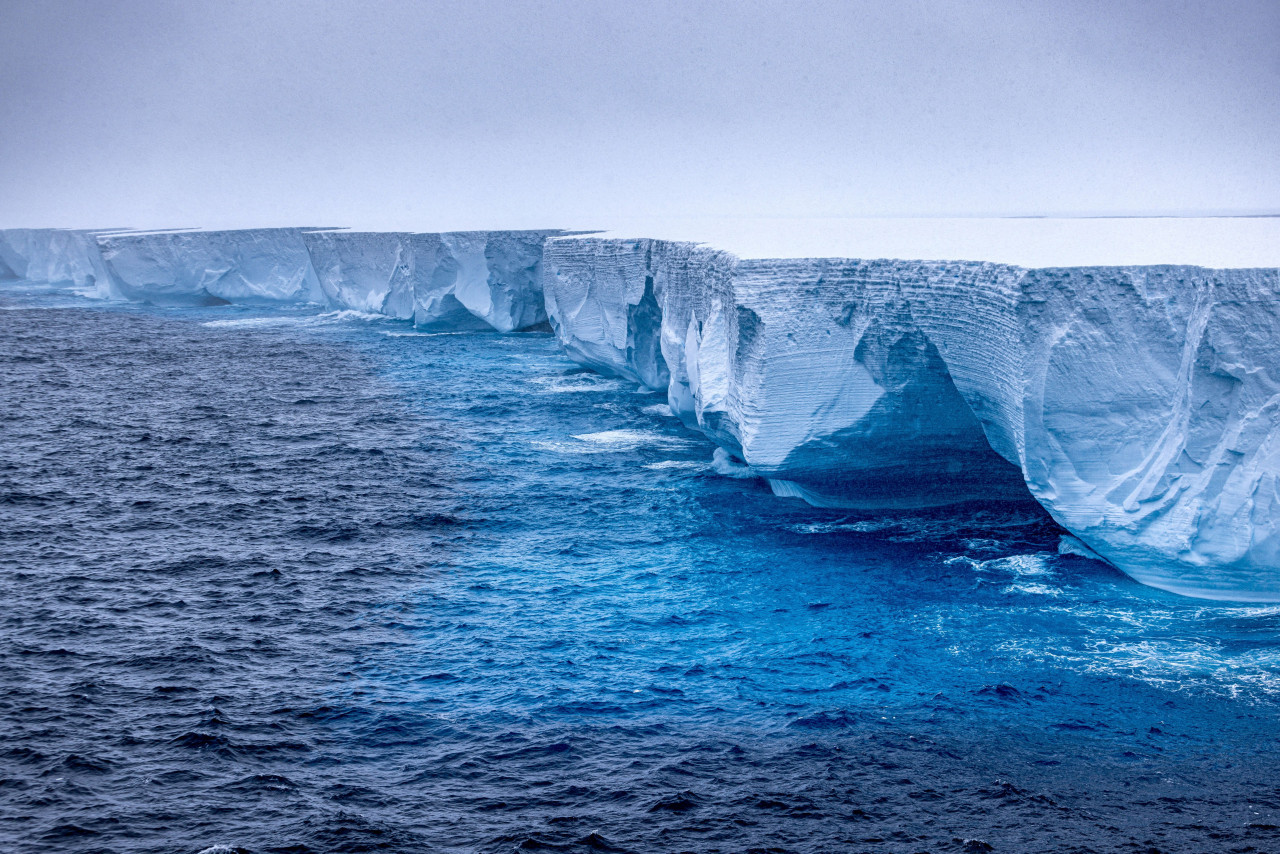 El iceberg más grande del mundo es denominado A23a. Foto: Reuters.