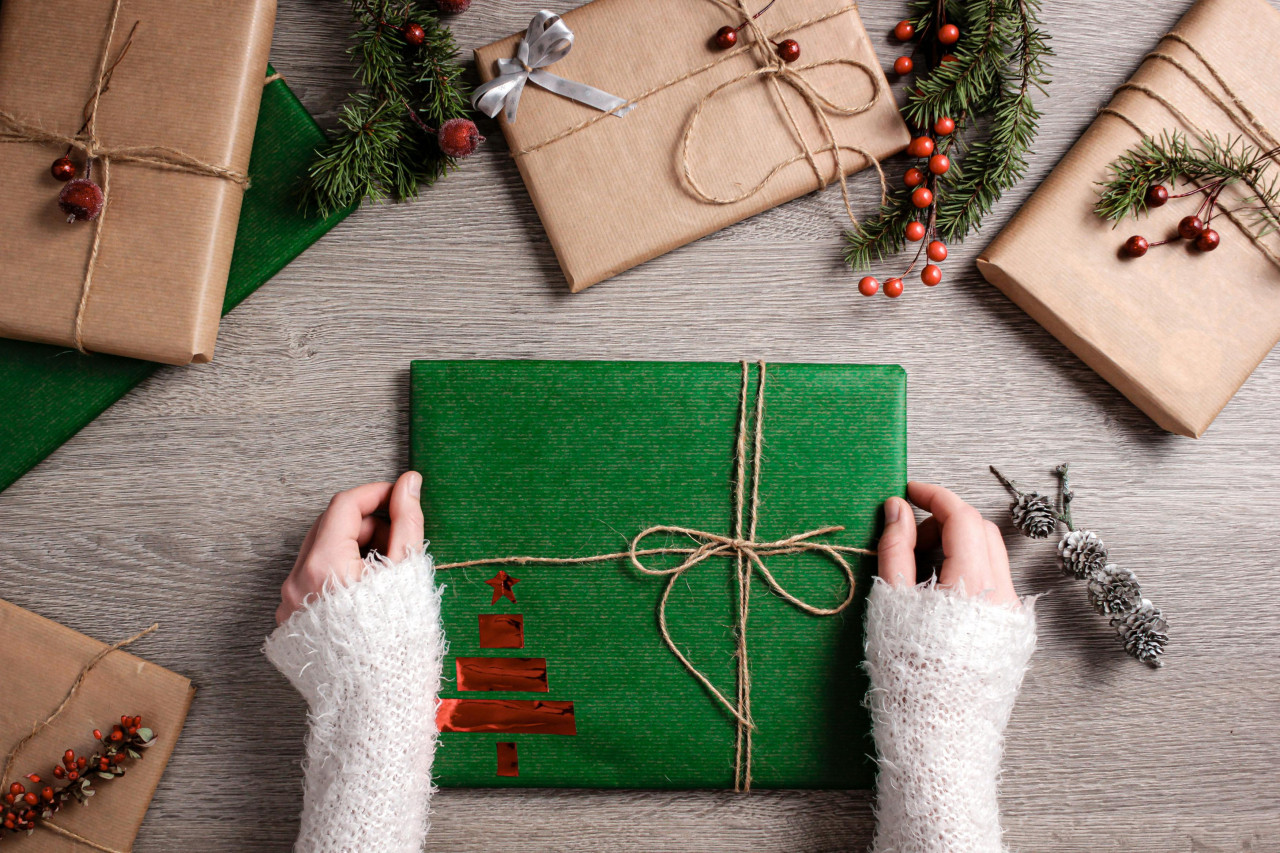 Regalos, Navidad. Foto: Pexels.