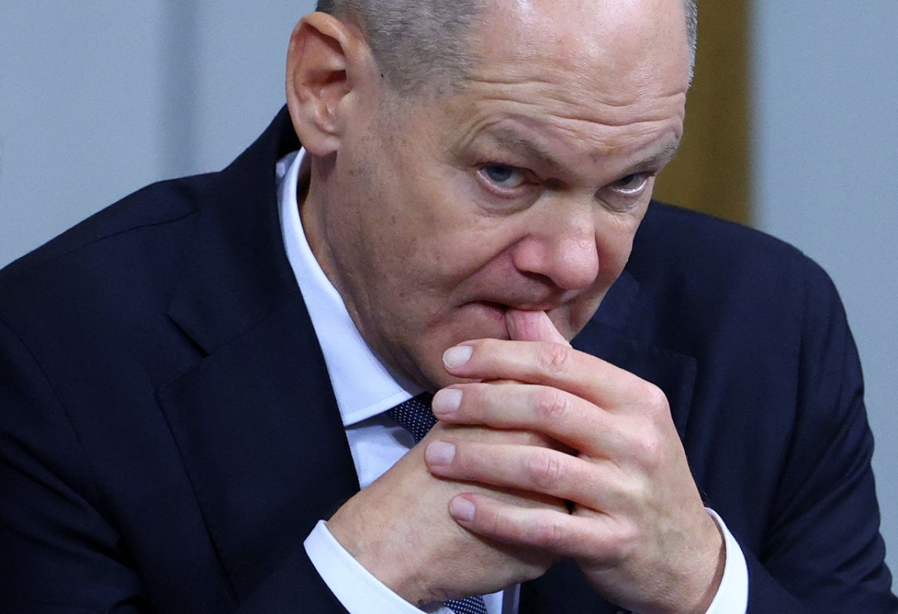 Olaf Scholz, canciller de Alemania. Foto: Reuters.