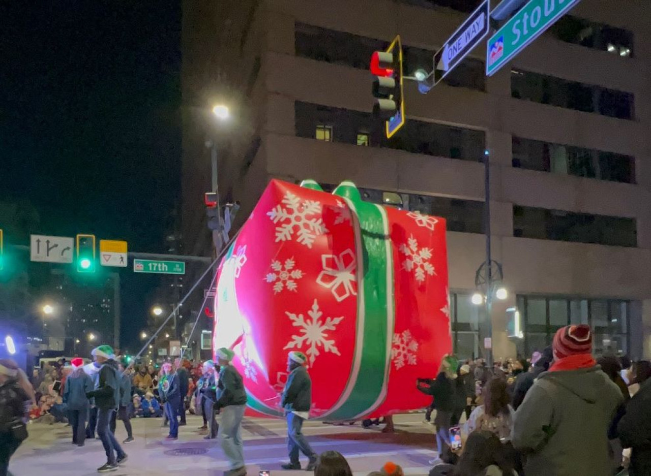 Navidad como en las películas en Denver, Estados Unidos. Foto: Pato Daniele