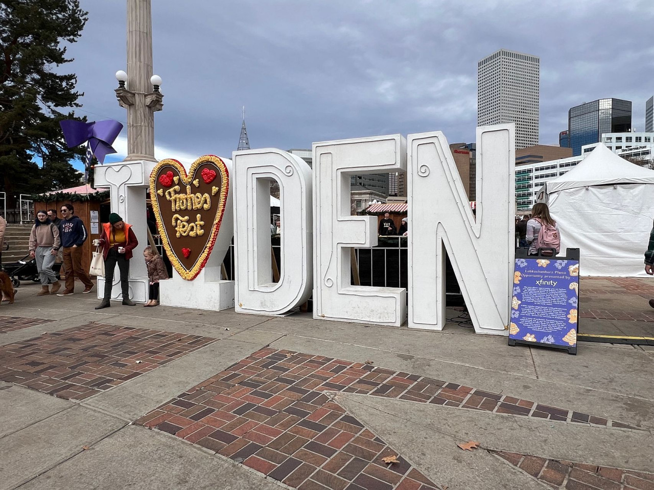 Navidad como en las películas en Denver, Estados Unidos. Foto: Pato Daniele