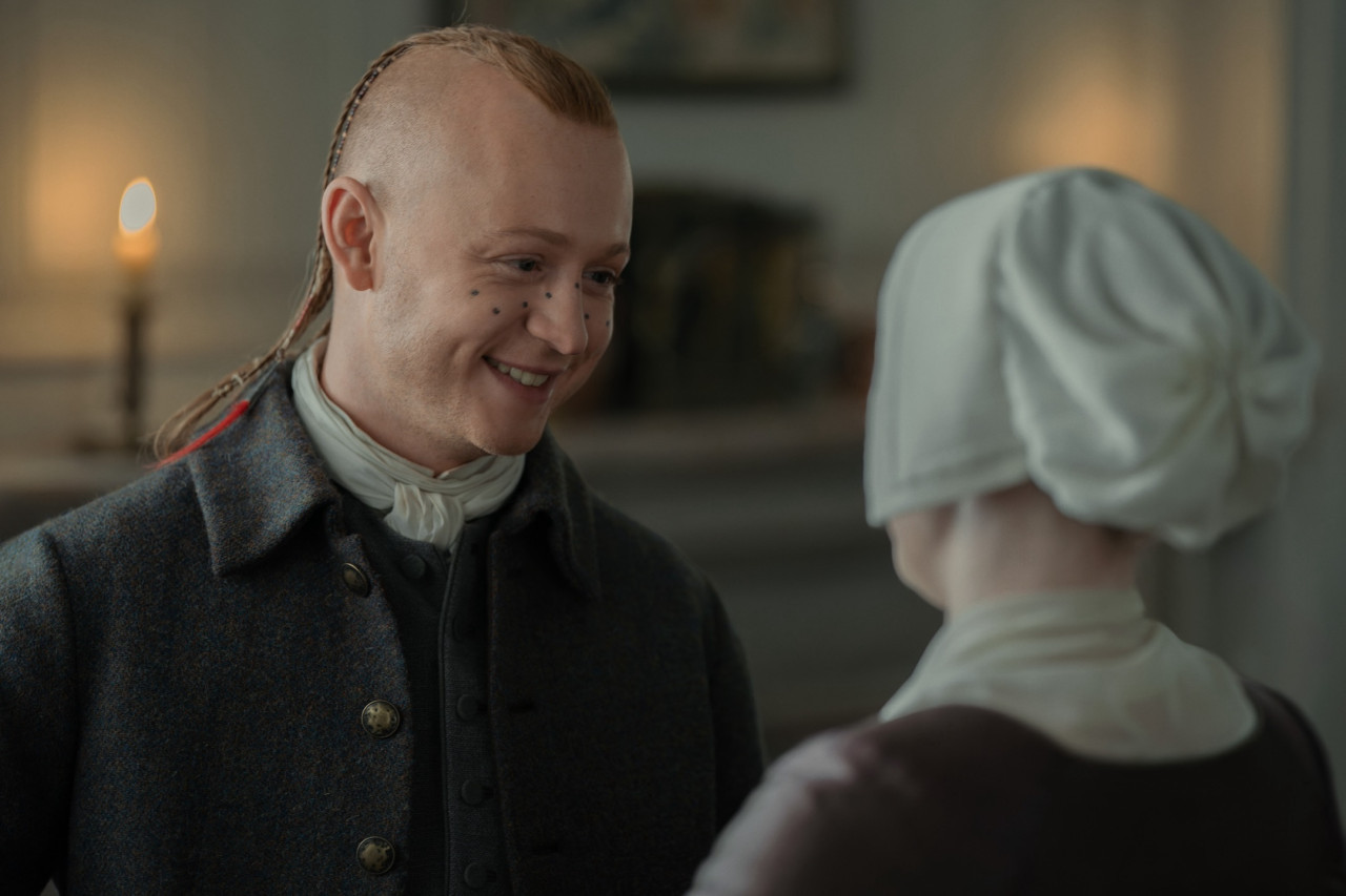 Young Ian en als nuevas imágenes del próximo capítulo de Outlander. Foto: Starz