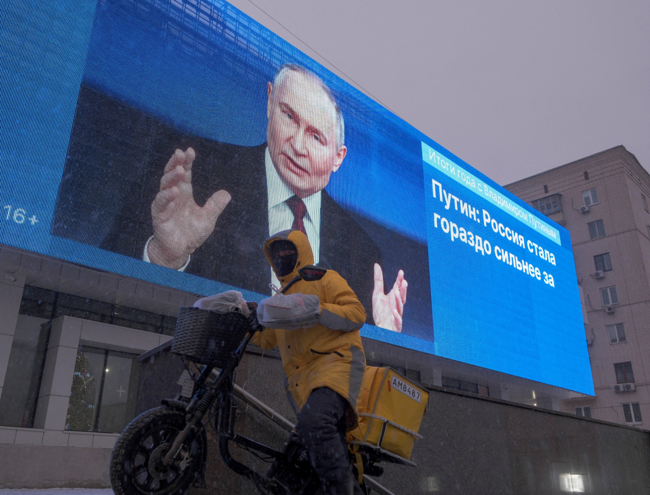 Vladimir Putin, presidente de Rusia. Foto: Reuters.