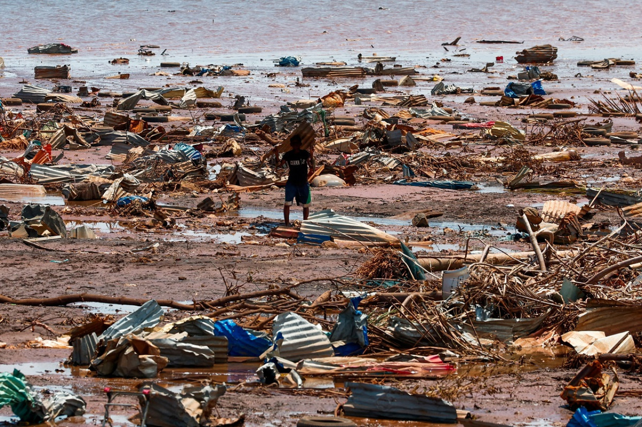 El ciclón Chido provocó más de 90 muertes en Mozambique. Foto: Reuters.