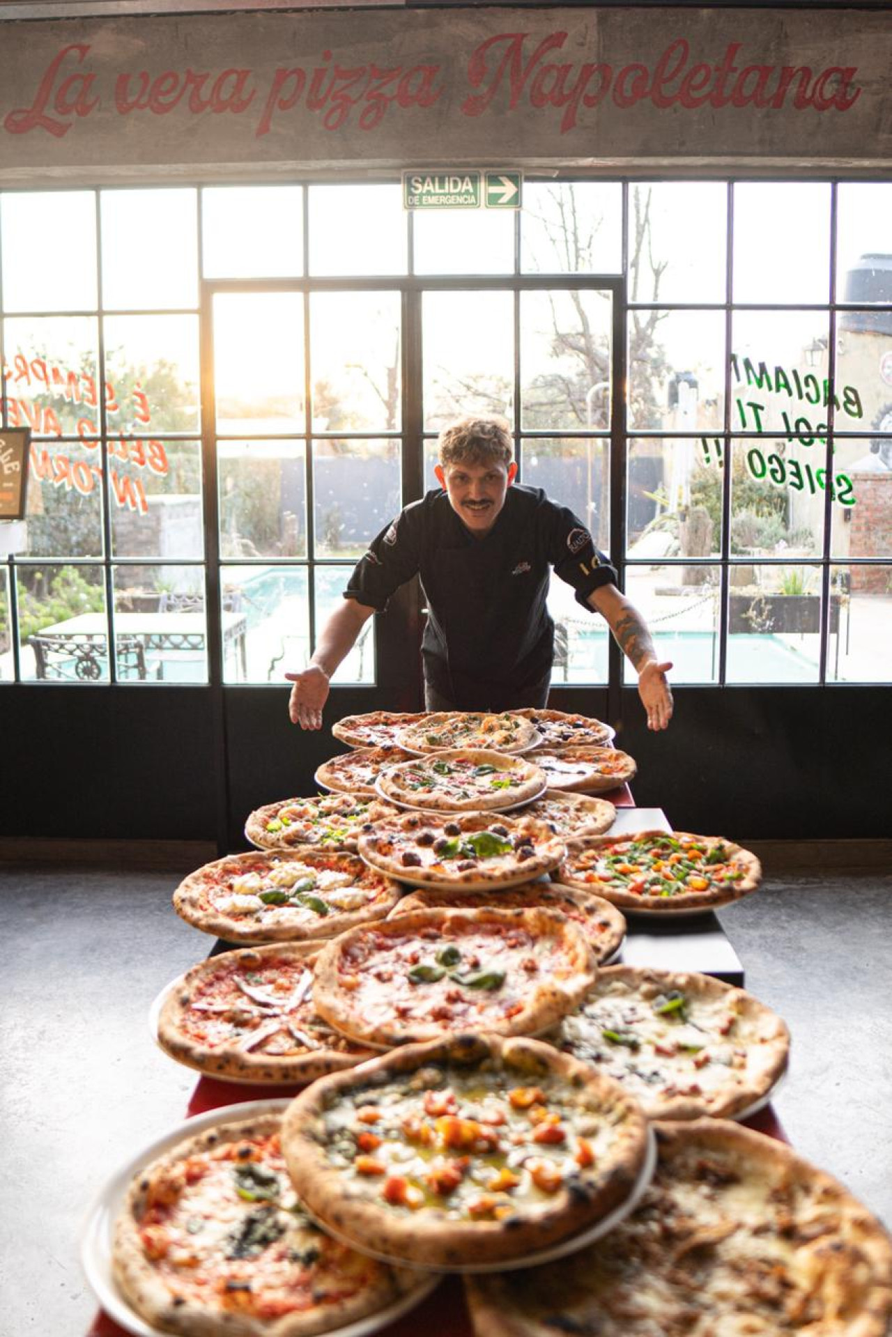 La ruta de la pizza napoletana: Michele Pïzza e Amore, en Berezategui. Foto: Prensa