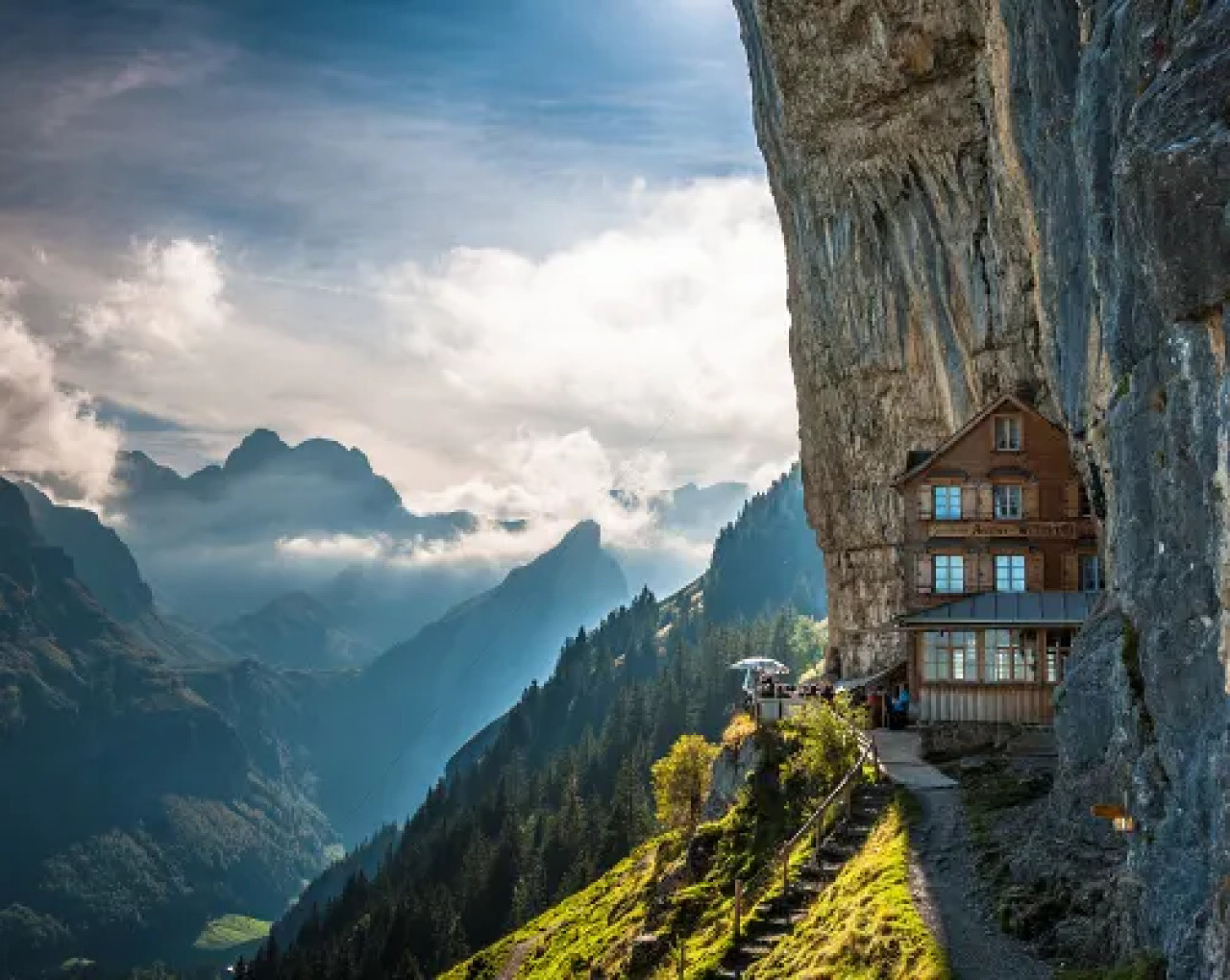 Alojamientos inusuales en Appenzell. Foto: Turismo Suiza.