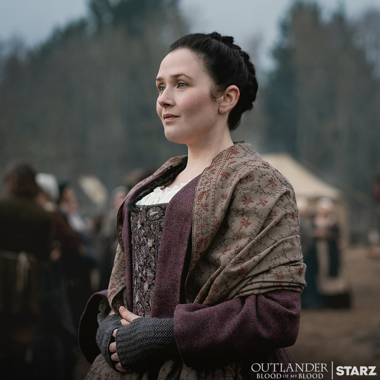 Nuevas imágenes de la precuela de Outlander "Blood Of My Blood". Foto Instagram @outlander_starz