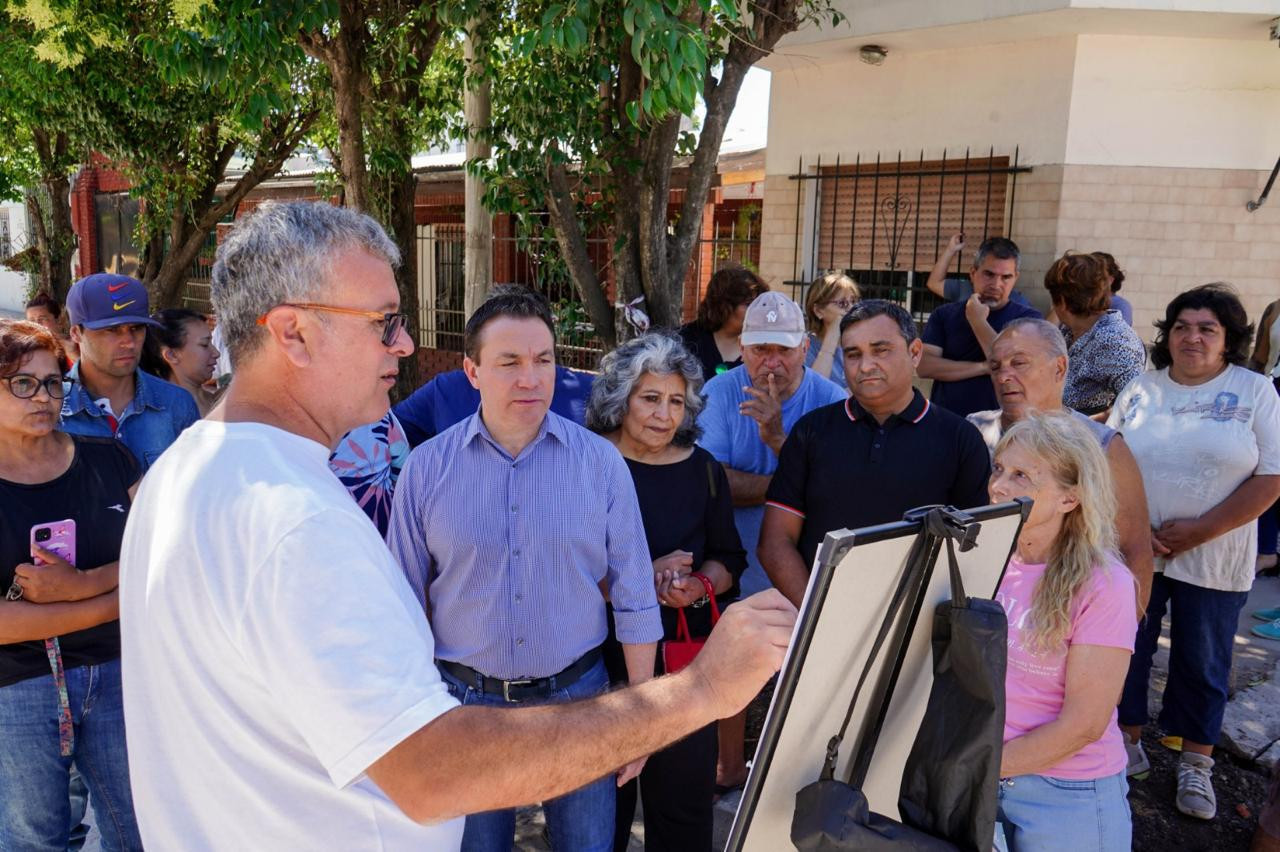 Florencio Varela: culminó la primera etapa de pavimentación en Villa Arias y Gral. San Martín