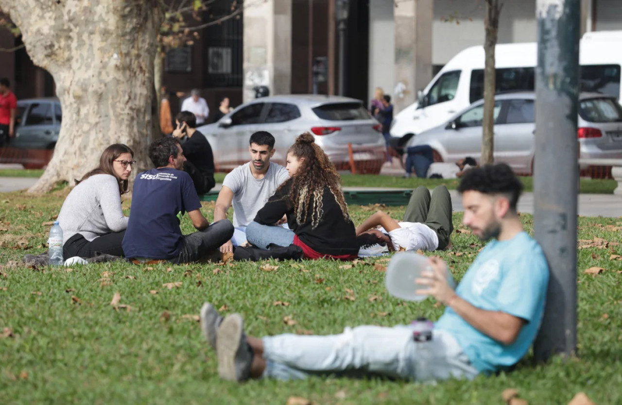 Clima en Buenos Aires. Foto: NA.