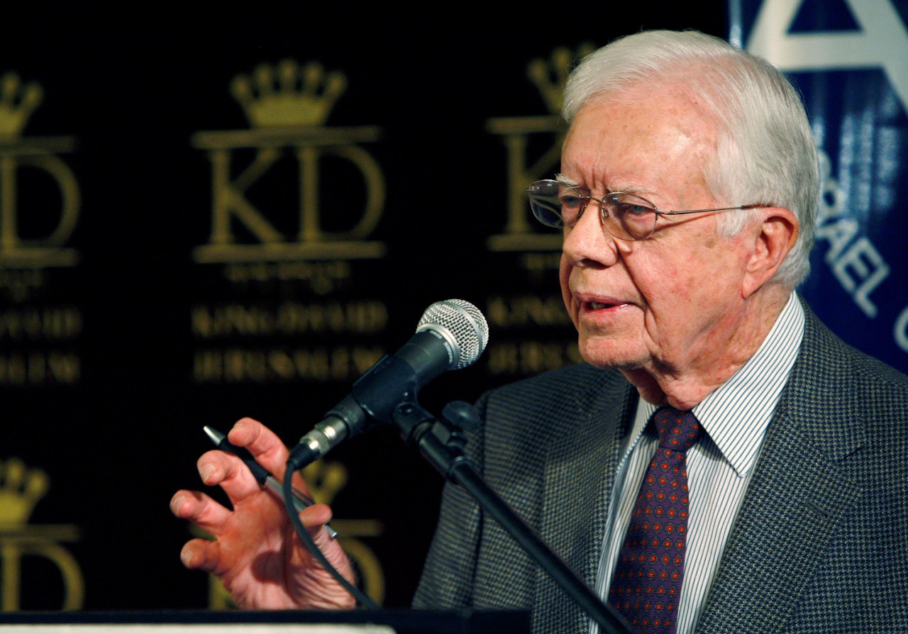 Jimmy Carter, expresidente de Estados Unidos. Foto: Reuters