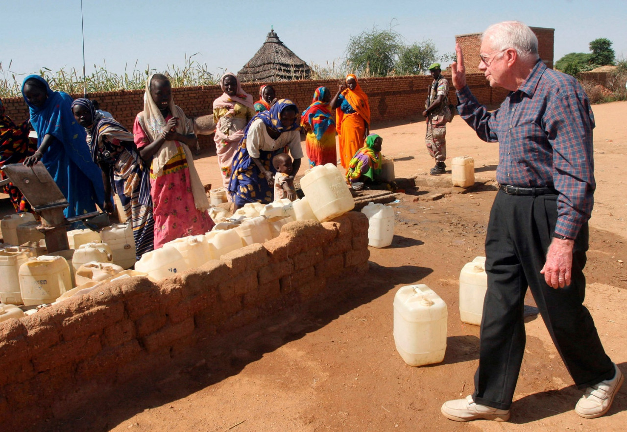 Jimmy Carter, expresidente de Estados Unidos. Foto: Reuters