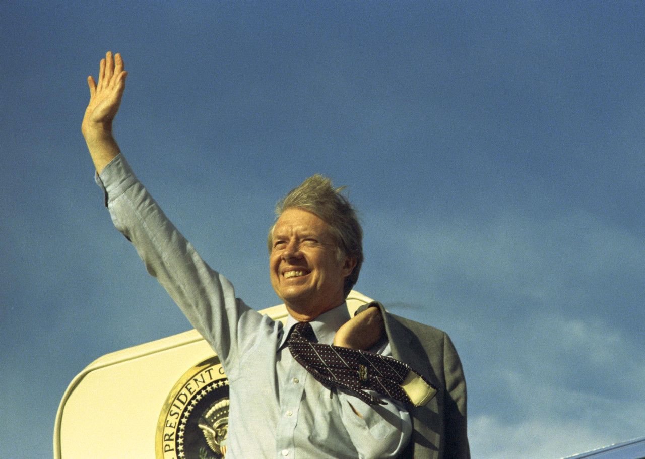 Jimmy Carter, expresidente de Estados Unidos. Foto: EFE