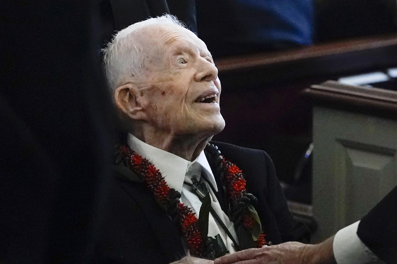 Jimmy Carter, expresidente de Estados Unidos. Foto: EFE