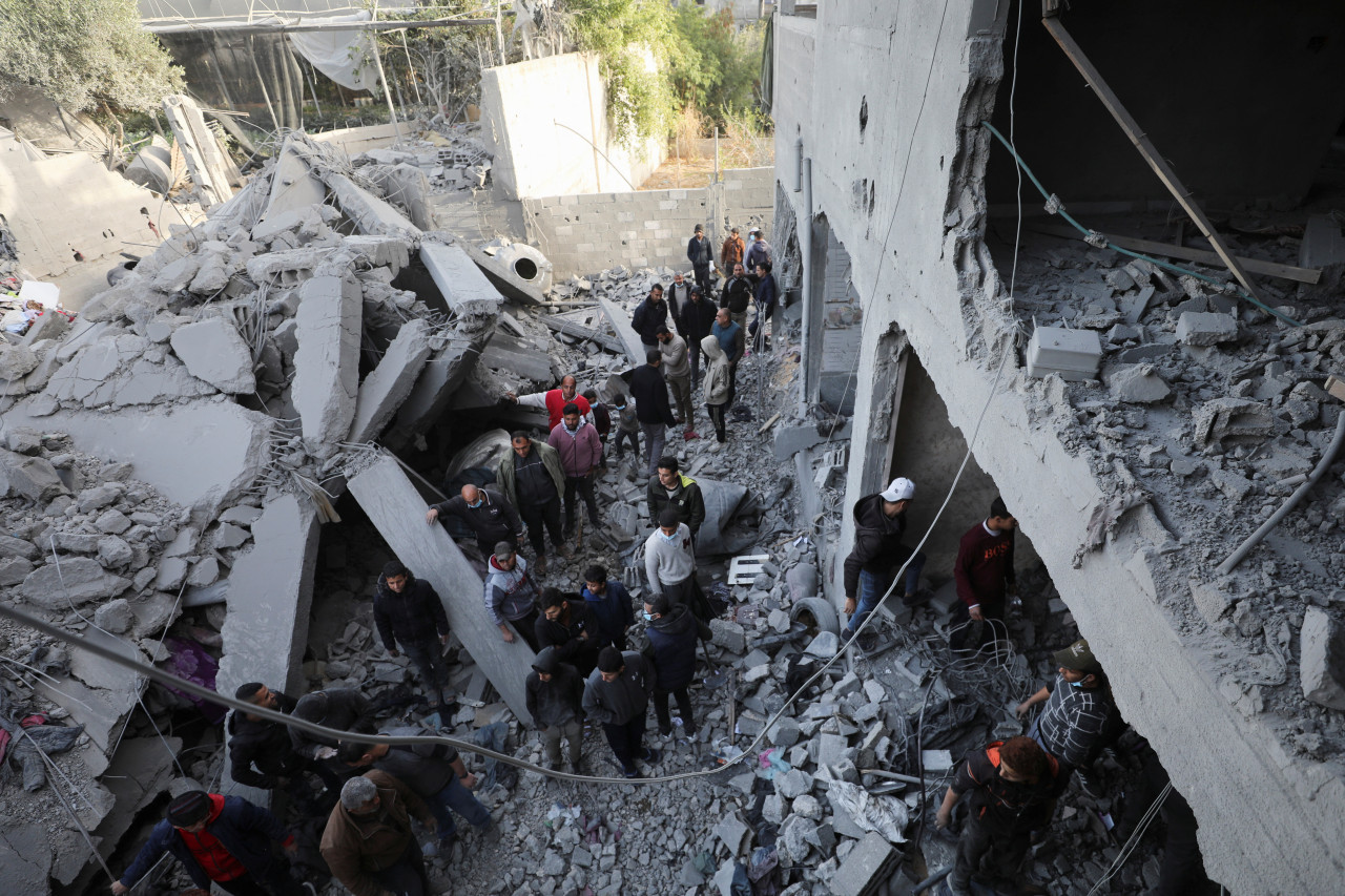 Mediadores buscan el alto al fuego entre Hamás e Israel. Foto: Reuters.