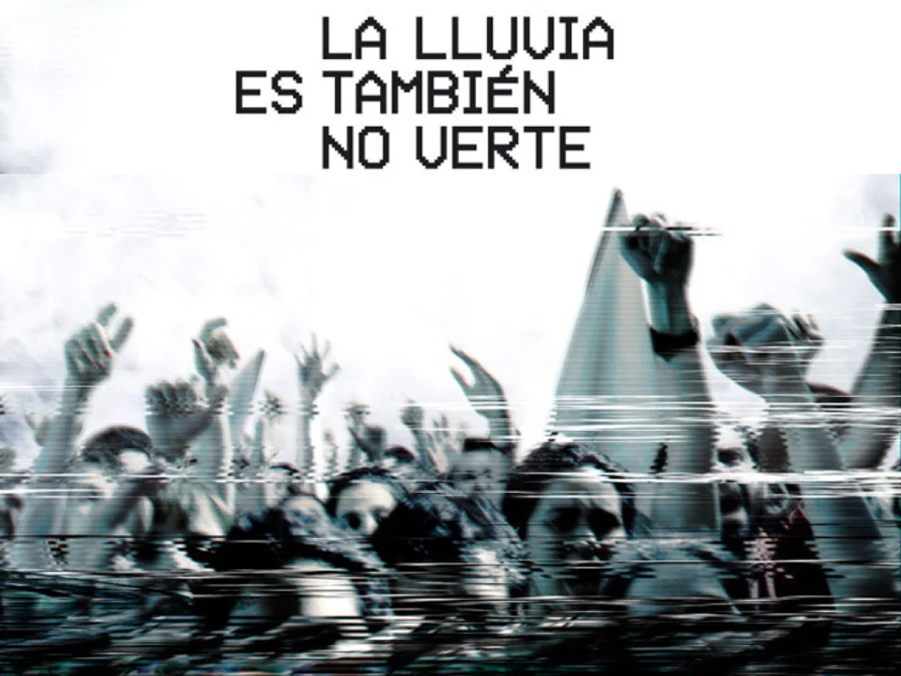 "La lluvia es también no verte" (2015). Foto: NA.