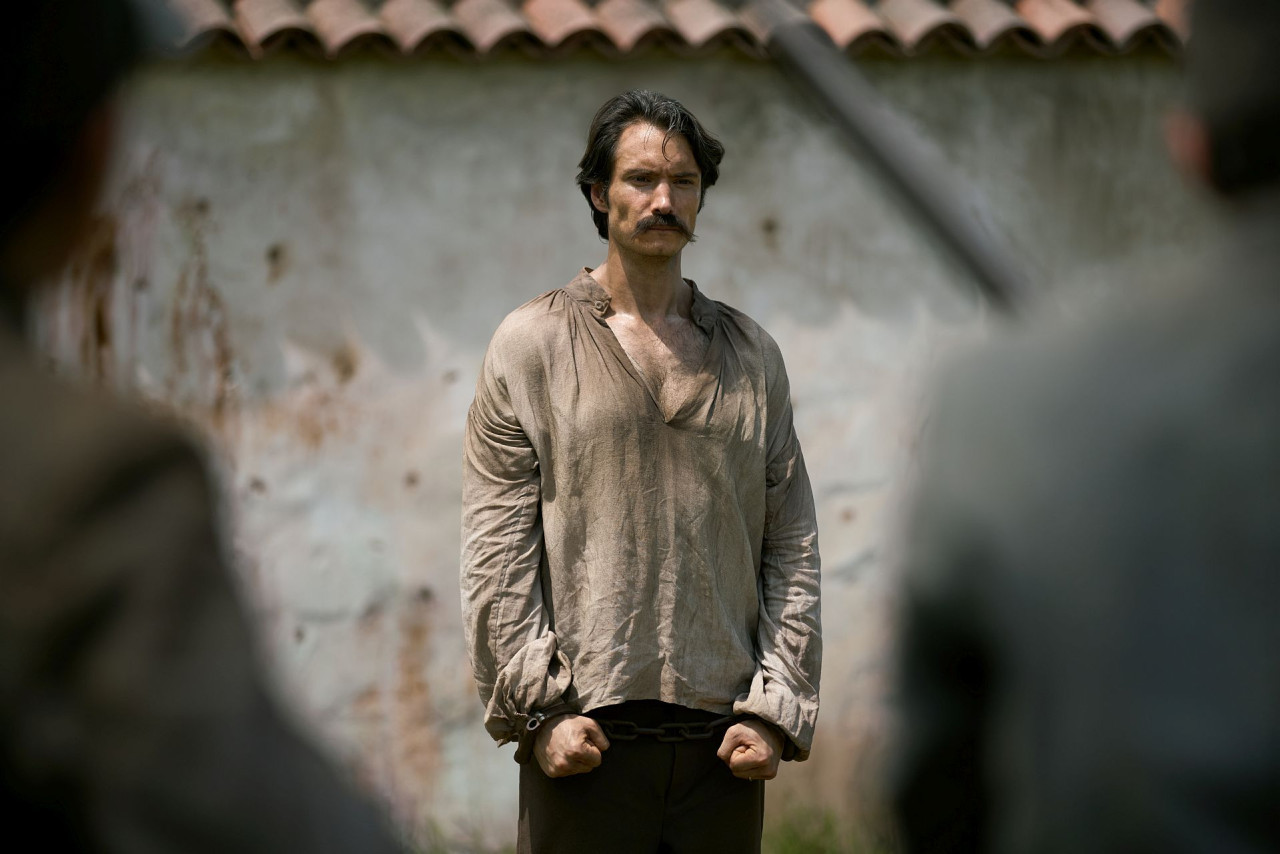 El coronel Aureliano Buendía. Cien años de soledad, basada en la novela de García Márquez, en Netflix. Foto: Netflix