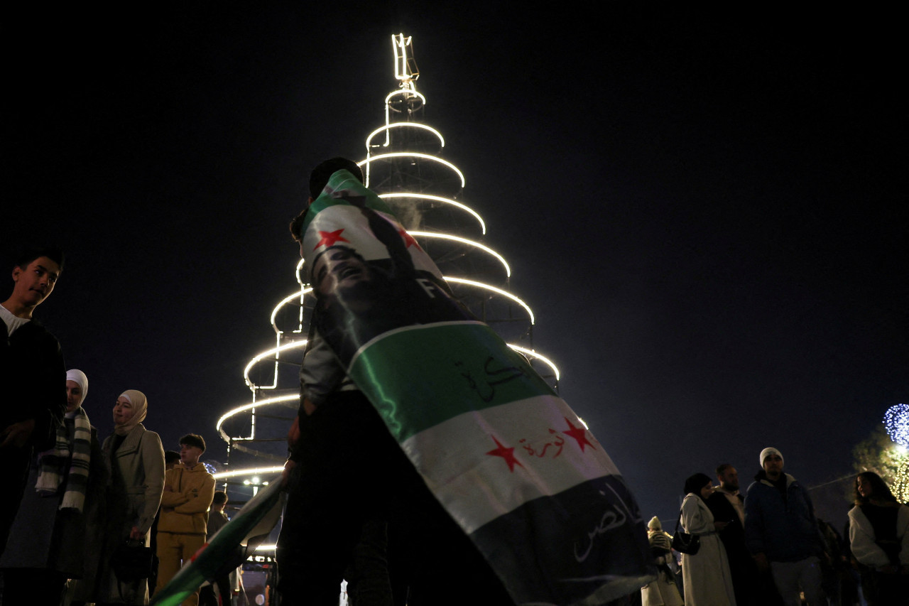 Año Nuevo en Siria. Foto: Reuters