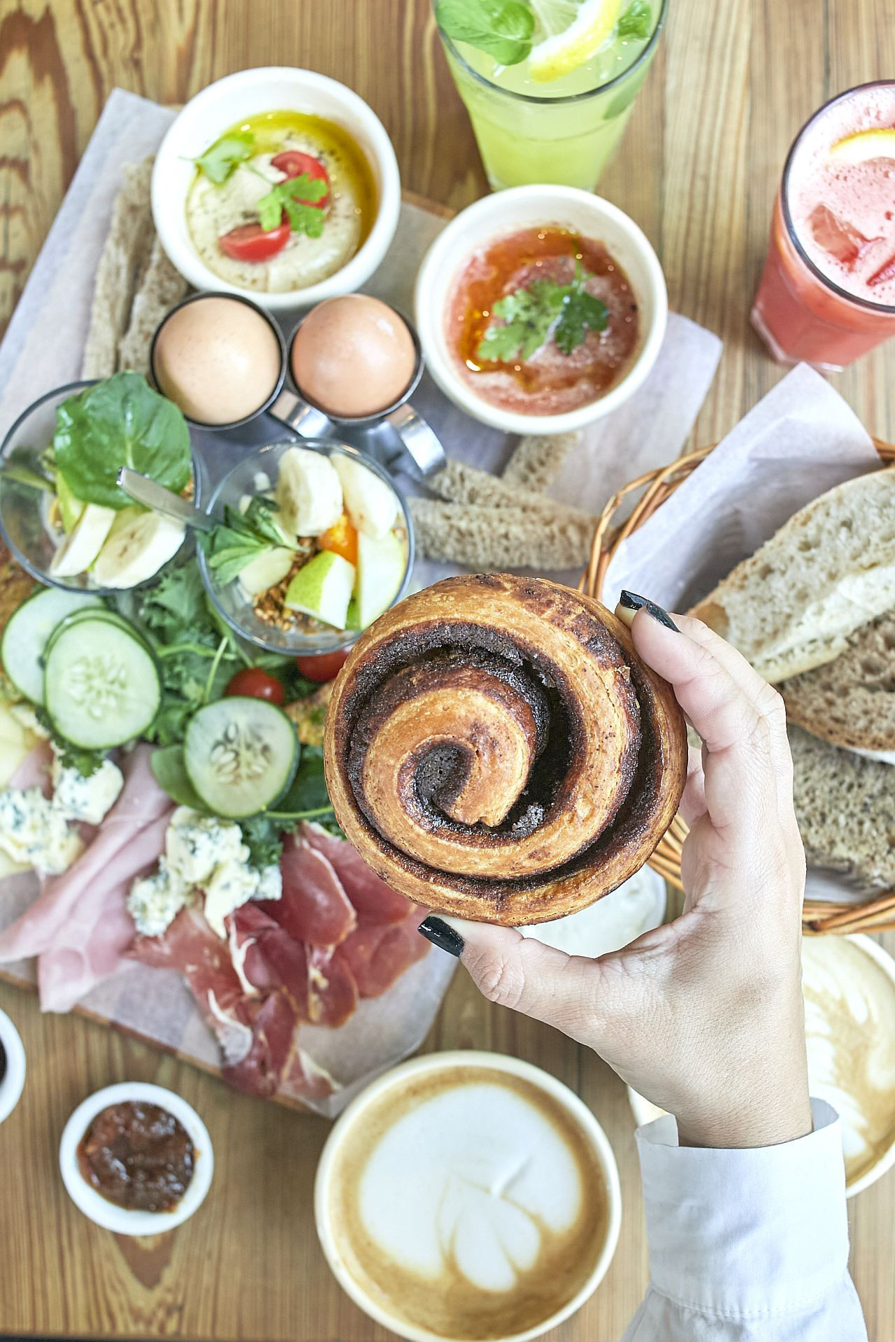 Brunch en Buenos Aires: Le Pain Quotidien. Foto: Le Pain Quotidien