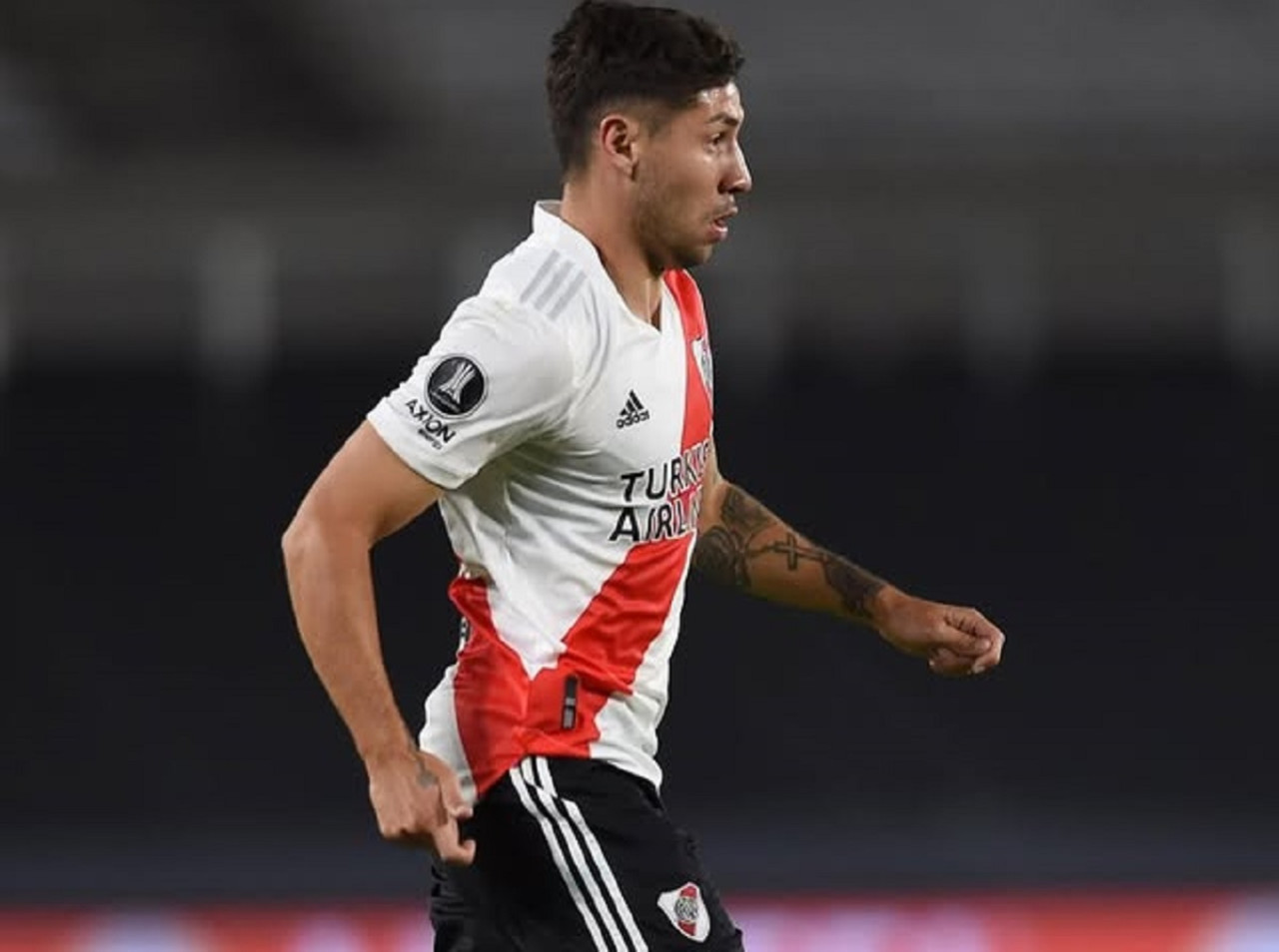 Gonzalo Montiel en River. Foto: Instagram @gonzalo_montiel29